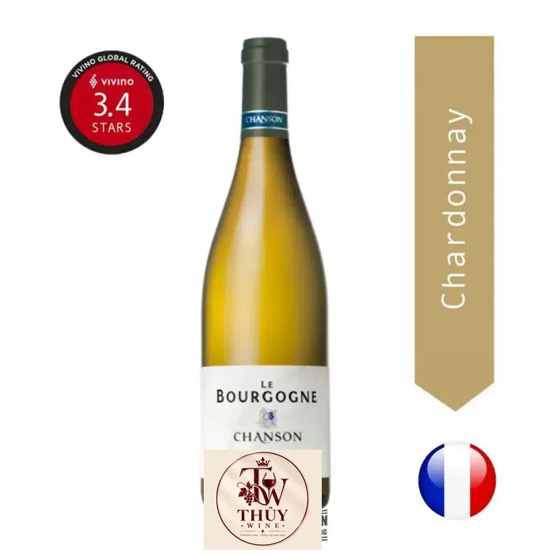 Mua vang phap le bourgogne chardonnay chanson giá rẻ tại Hà Nội