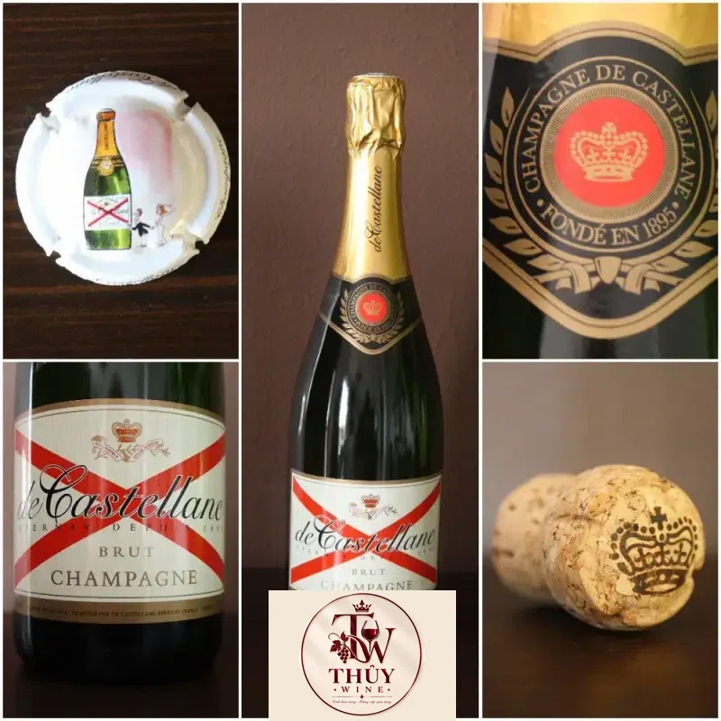 Mua ruou champagne phap de castellane brut ml giá rẻ tại Sài Gòn