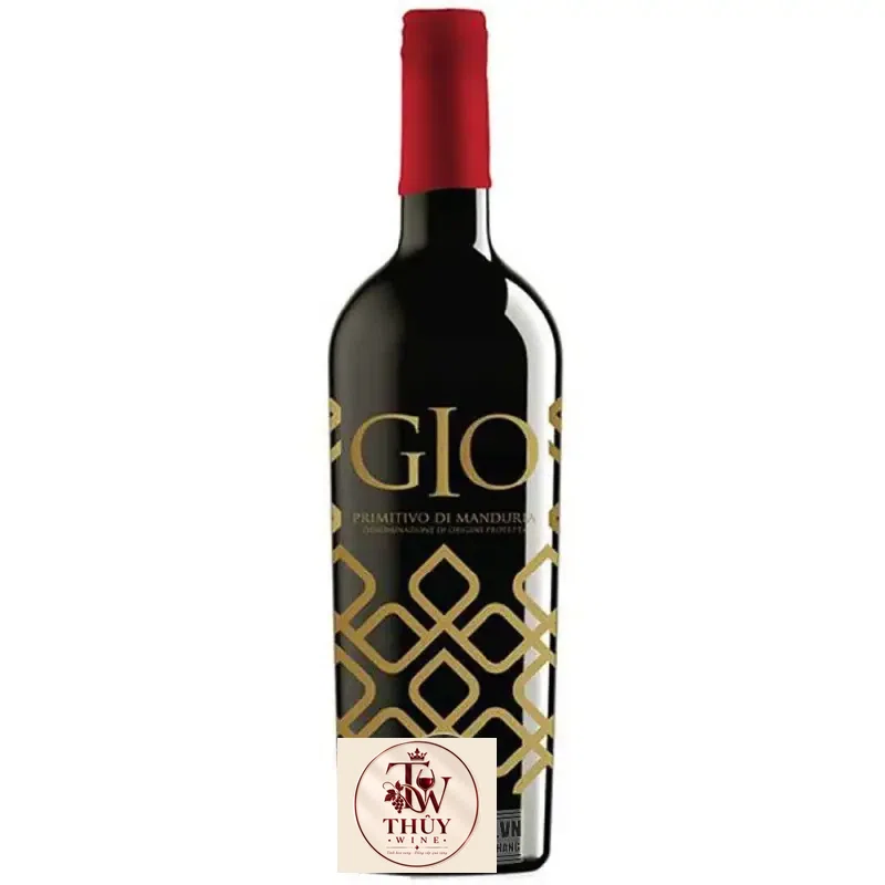 Rượu vang Gio Primitivo Di Manduria thượng hạng