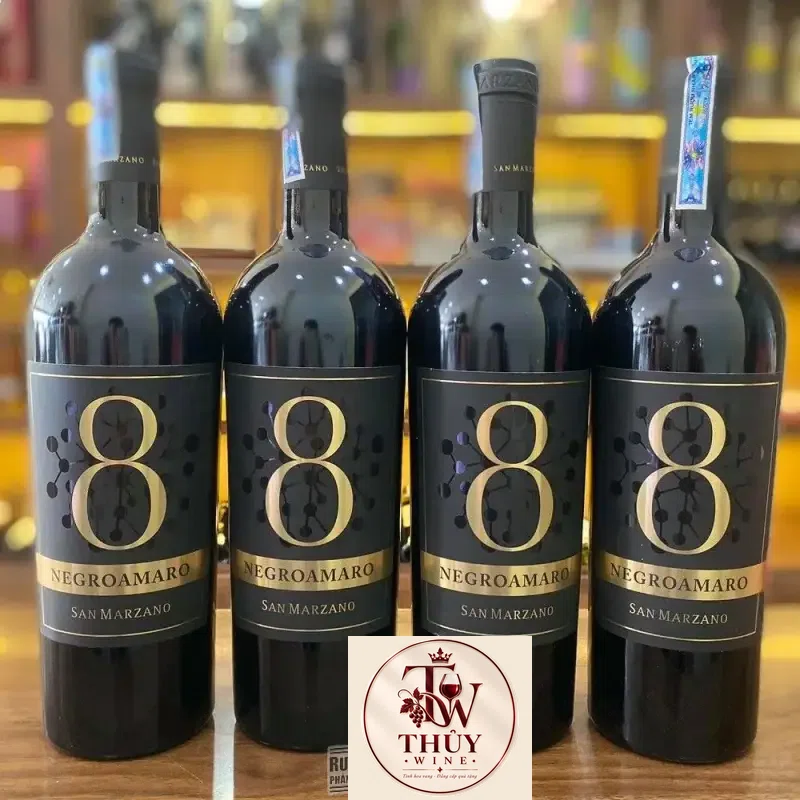 Rượu Vang Ý SỐ 8 NEGROAMARO SAN MARZANO