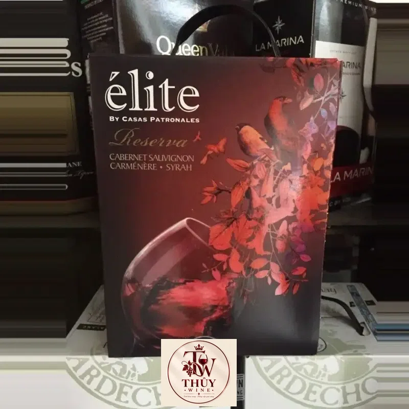 Vang bịch Chile Elite Reserva 3 Lít