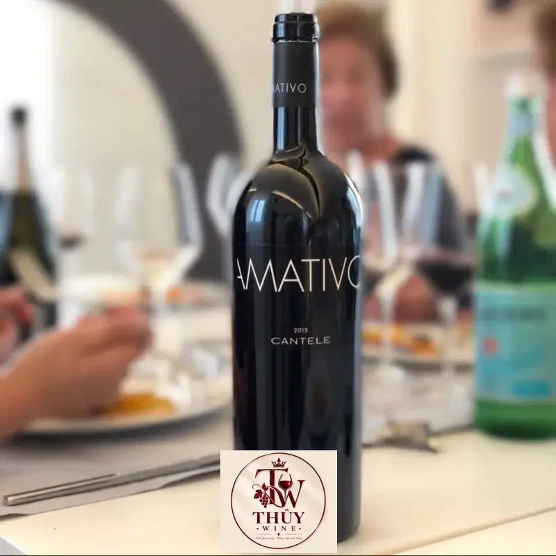 Vang Ý Amativo Cantele Salento Uống ngon