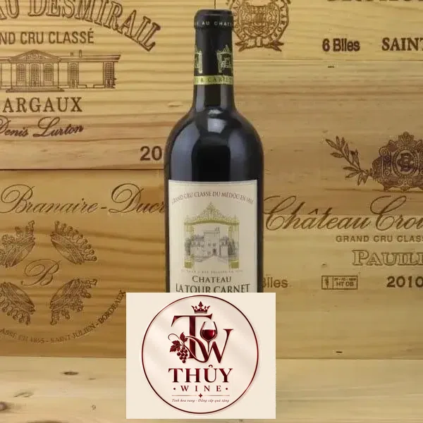 Vang Pháp Chateau La Tour Carnet Grand Cru Classe Margaux