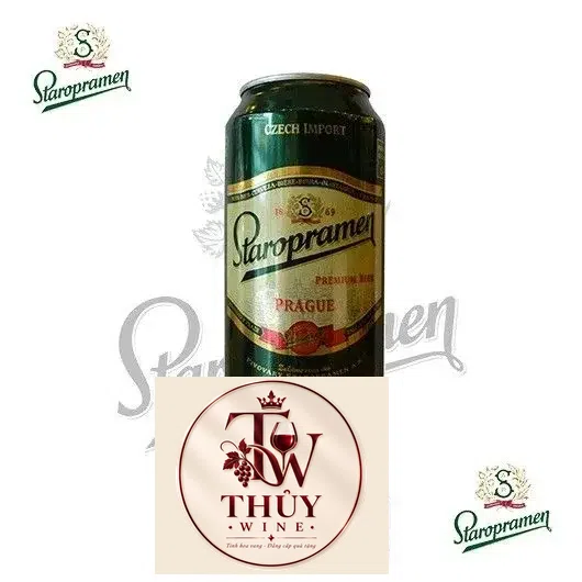 Bia Staropramen lon 500ml