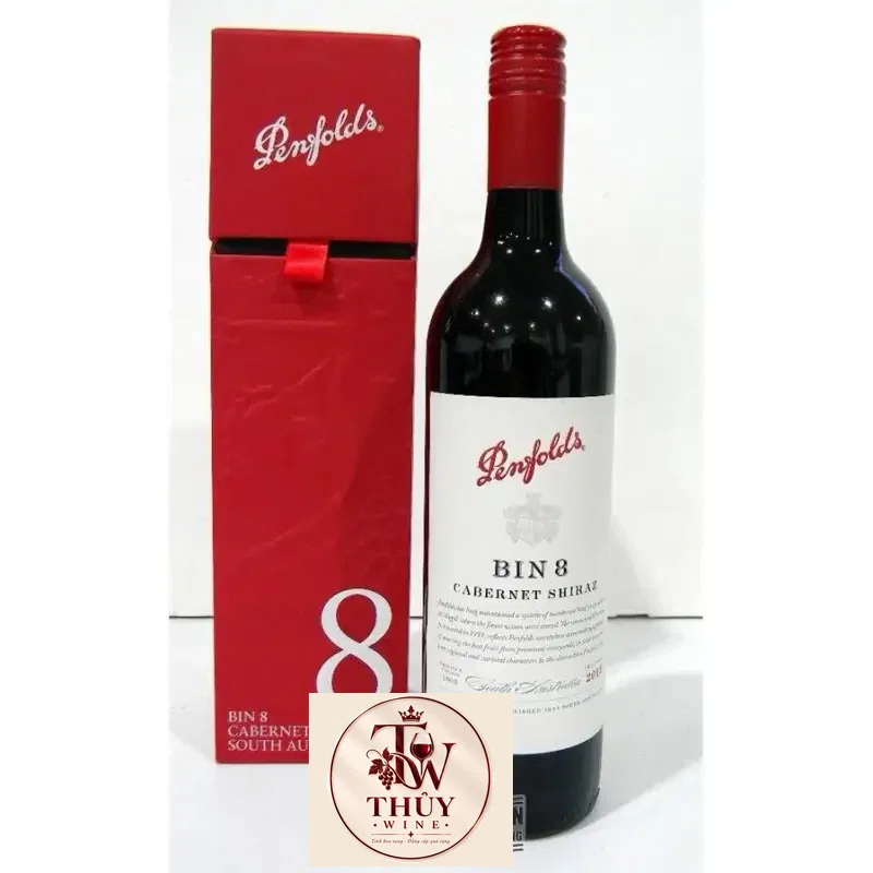 Rượu Vang Úc Penfolds Bin 8 Cabernet Shiraz
