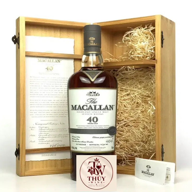 Giá gia ruou macallan sherry oak