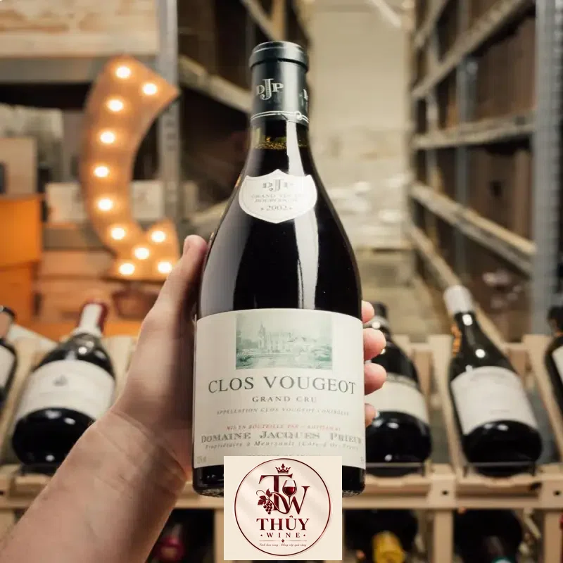 vang phap clos vougeot grand cru domaine jacques prieur giá bao nhiêu