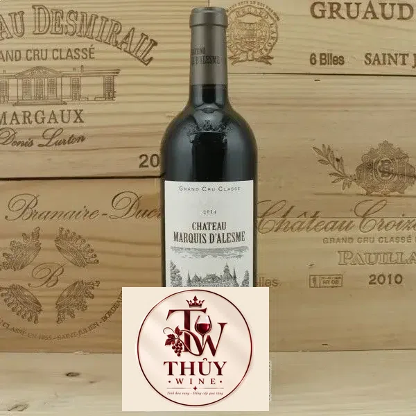 Vang Pháp Chateau Marquis d‘Alesme 2014