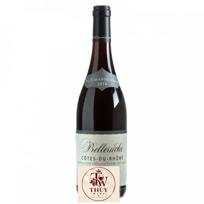 Vang Pháp Belleruche Cotes Du Rhone M.chapoutier uống ngon