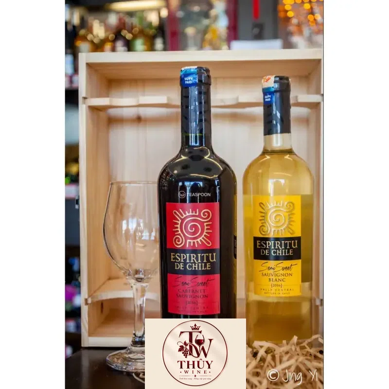 vang ngot trang espiritu de chile semi sweet sauvignon blanc giá bao nhiêu