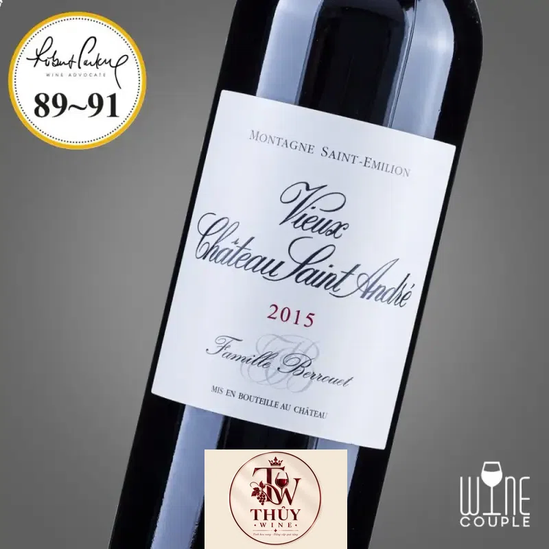 Địa chỉ bán vang phap vieux chateau saint andre giá rẻ tại Sài Gòn