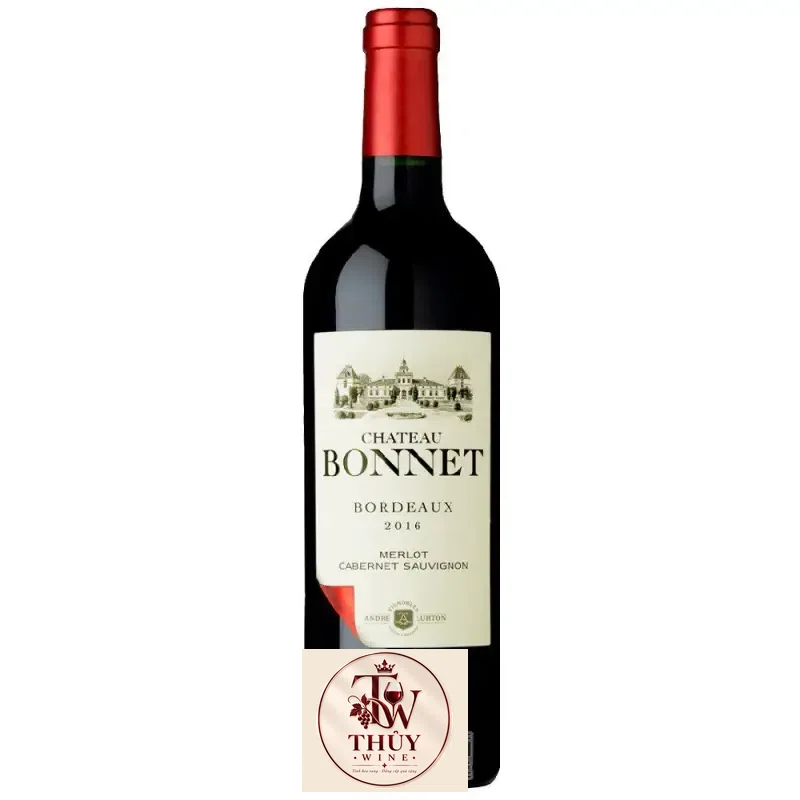 Vang Pháp Chateau Bonnet Bordeaux Andre Lurton uống ngon