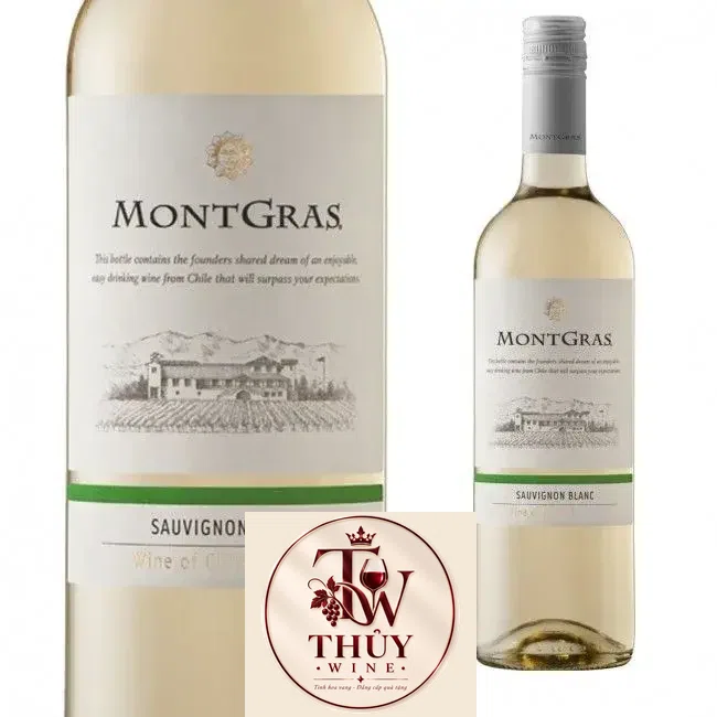 Vang Chile MontGras Sauvignon Blanc