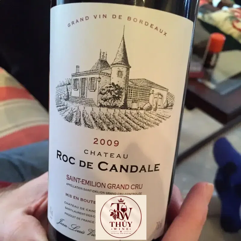 Vang Pháp Chateau Roc de Candale Saint Emilion