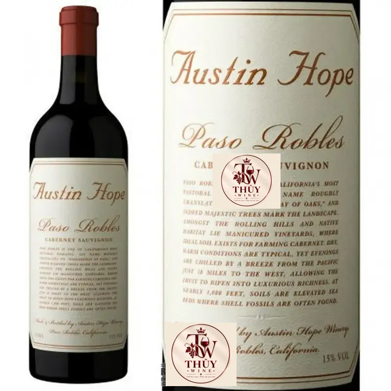 Mua ruou vang austin hope paso robles cabernet sauvignon do giá rẻ tại Hà Nội