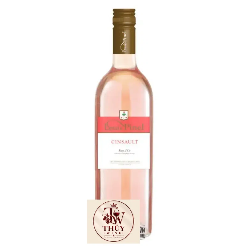 Vang Pháp Louis Pinel Rose Cinsault uống ngon
