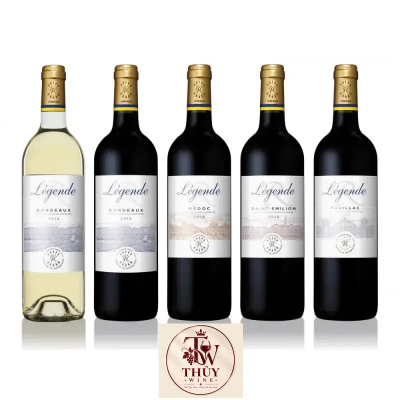 Vang Pháp Legende Saint Emilion Domaines Barons de Rothschild cao cấp