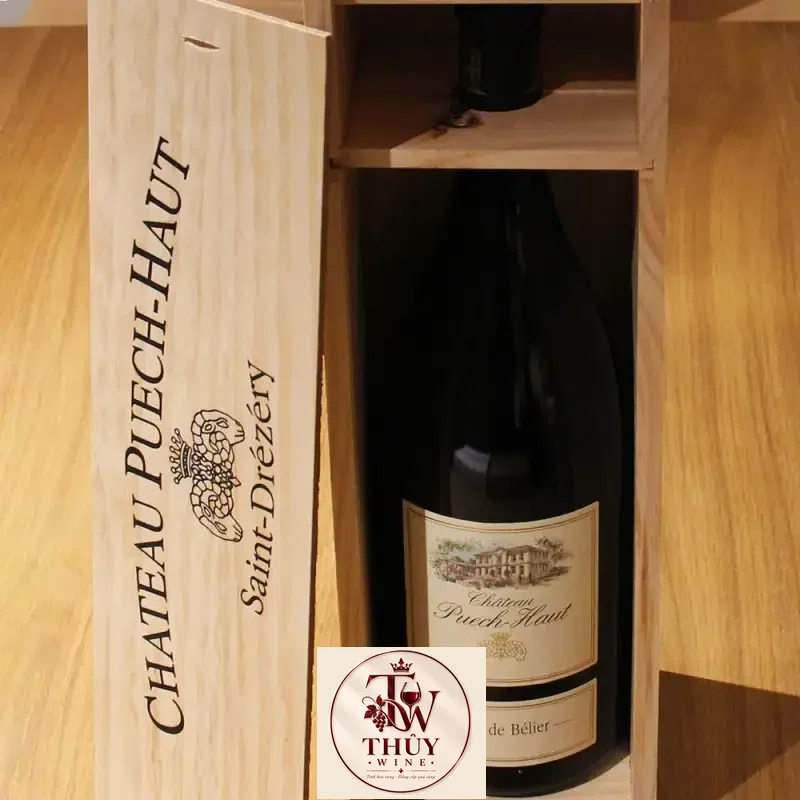 Địa chỉ bán vang phap chateau puech haut tete de belier red giá rẻ tại Hà Nội