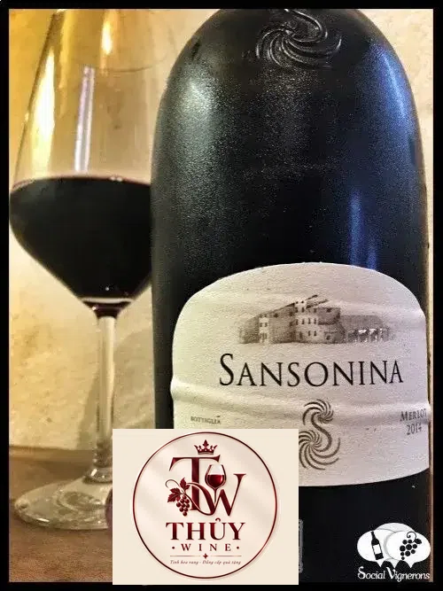 Vang Ý SANSONINA MERLOT