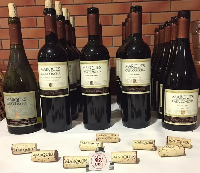 Vang Chile MARQUES CASA CONCHA SYRAH CONCHA Y TORO