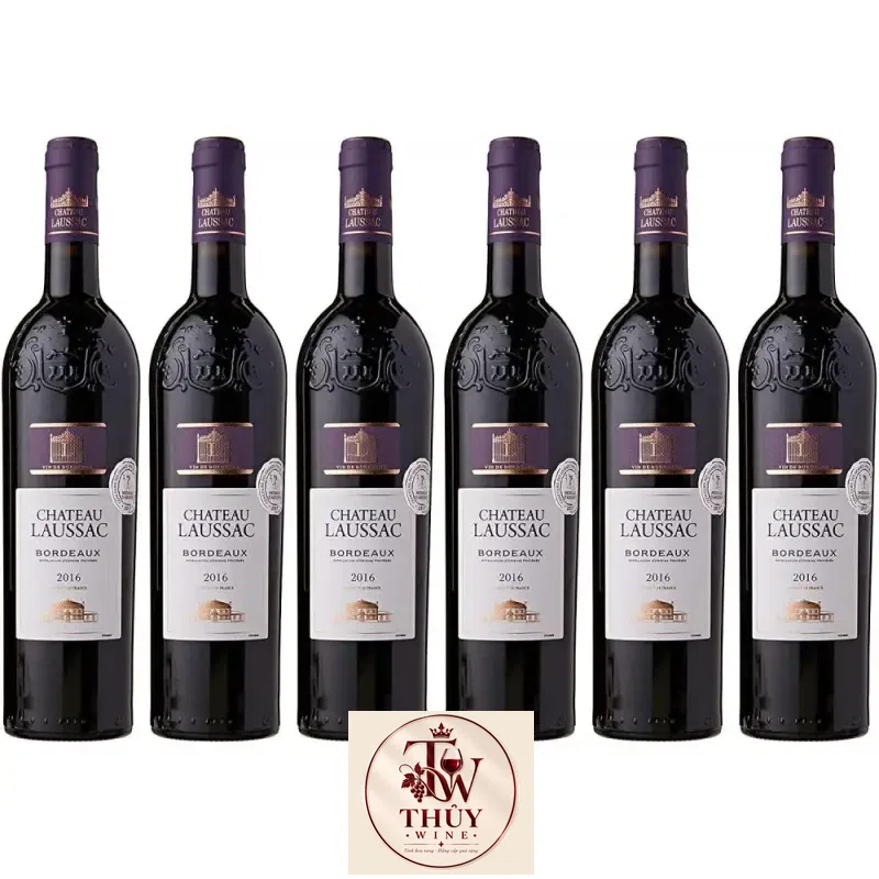 vang phap chateau laussac bordeaux re dep giá bao nhiêu