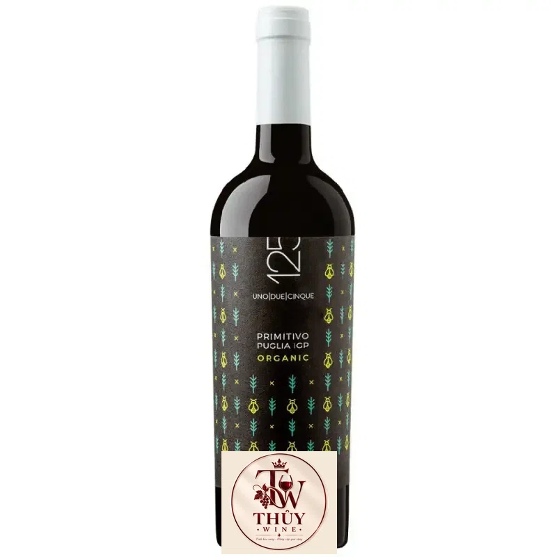 Vang Ý 125 Organic uống ngon
