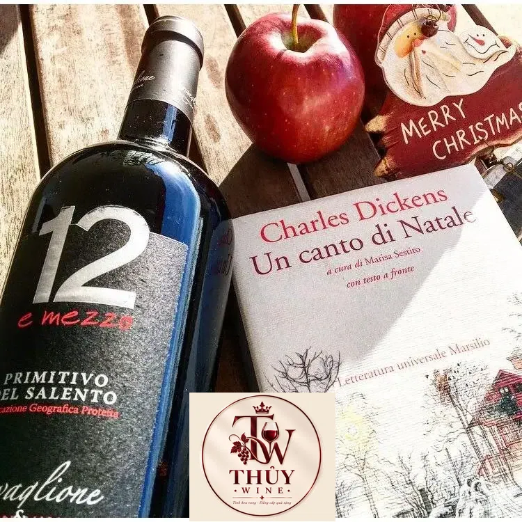 Rượu Vang Ý 12 E MEZZO PRIMITIVO DEL SALENTO