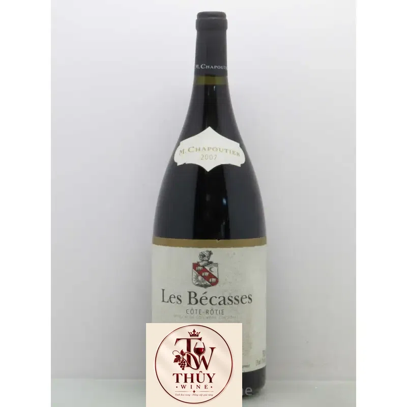 Vang Pháp Les Becasses Cote Rotie MChapoutier