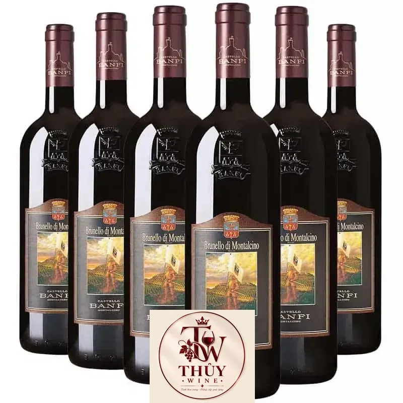 Rượu vang Ý Castello Banfi Brunello di Montalcino