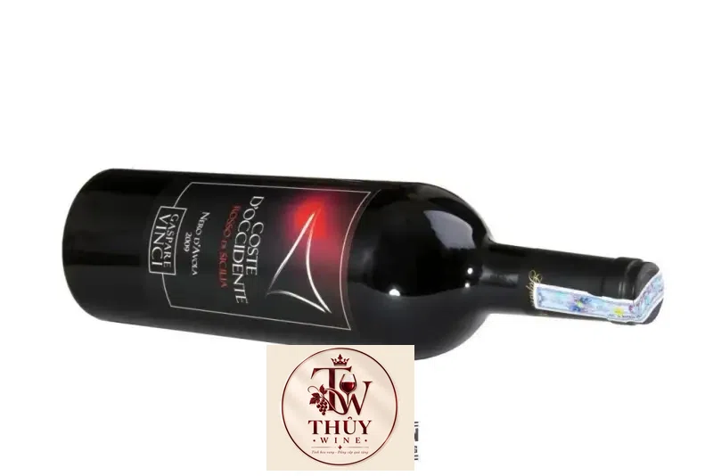Vang Ý Gaspare Vinci D’occidente Nero d’Avola 2009
