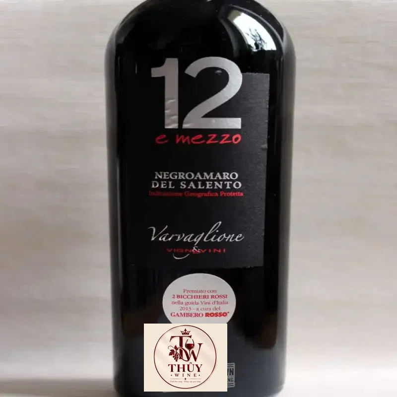 Vang Ý 12 e Mezzo Negroamaro