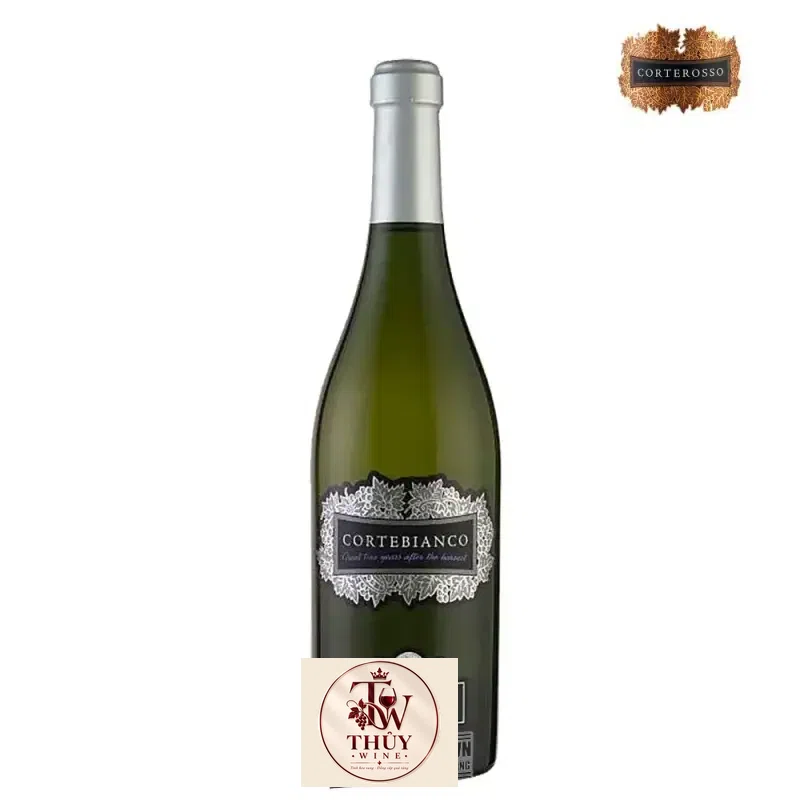 Rượu Vang Trắng Cortebianco Bianco Terre Siciliane IGT uống ngon