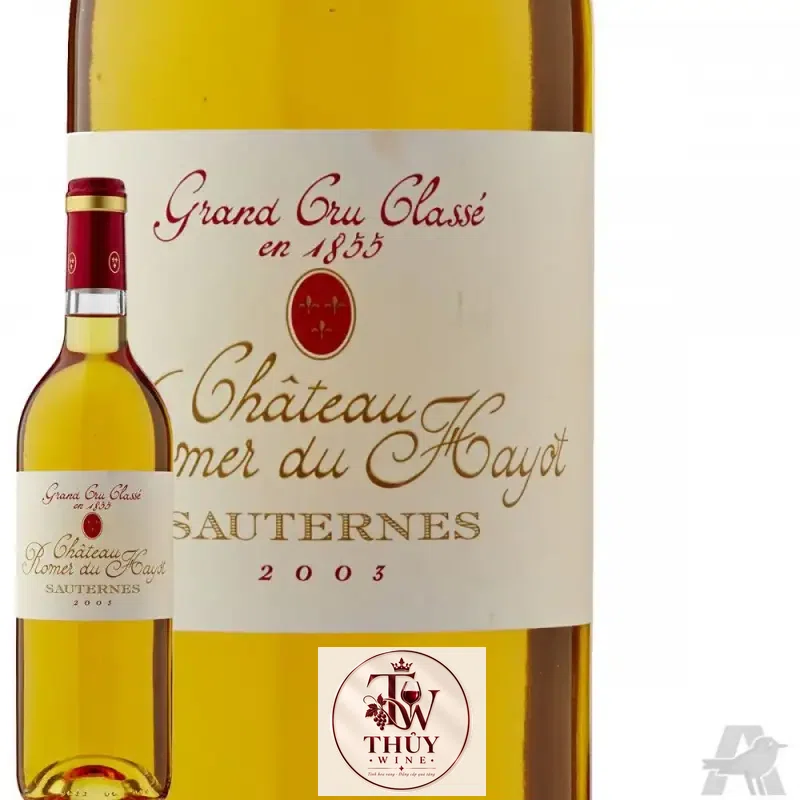 Địa chỉ bán vang phap chateau romer sauternes grand cru classe giá rẻ tại Sài Gòn
