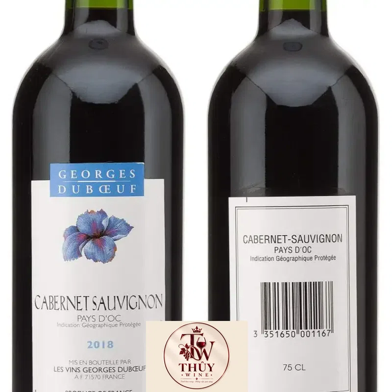 Mua vang phap cabernet sauvignon pays d oc georges duboeuf giá rẻ tại Sài Gòn
