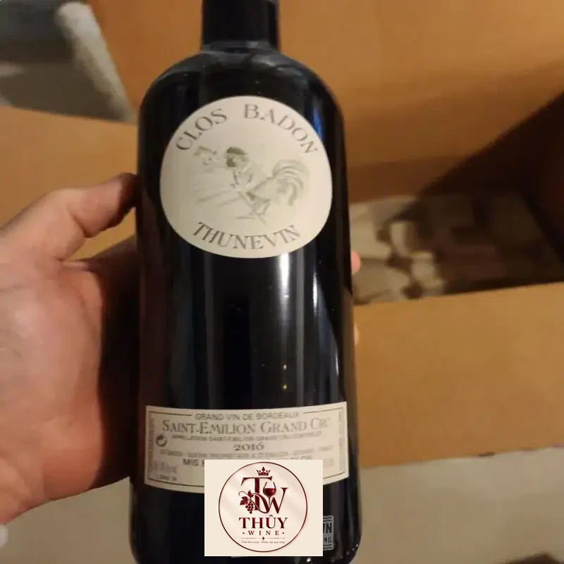 Mua vang phap clos badon thunevin saint emillion grand cru giá rẻ tại Sài Gòn
