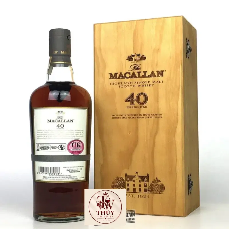 Địa chỉ bán gia ruou macallan sherry oak giá rẻ tại Sài Gòn