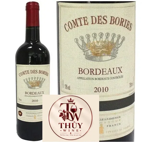 Vang Pháp COMTE DES BORIES BORDEAUX