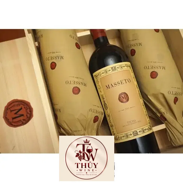 Vang ý MASSETO Merlot