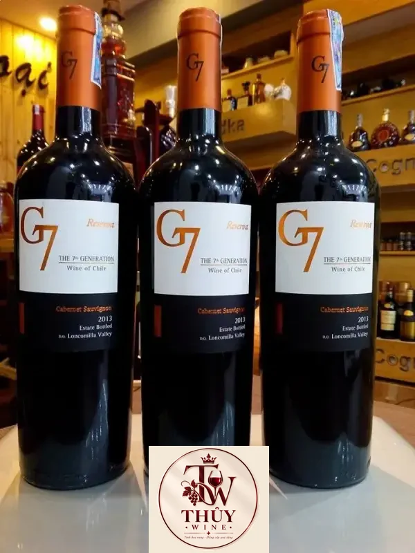 Káº¿t quáº£ hÃ¬nh áº£nh cho g7 reserva cabernet sauvignon
