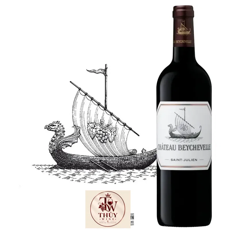 Vang Pháp Chateau Beychevelle Grand Vin Saint Julien