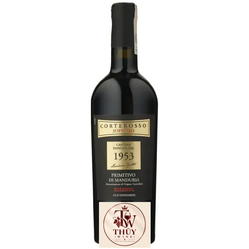 Vang Ý Corterosso Supremo 1953 Riserva