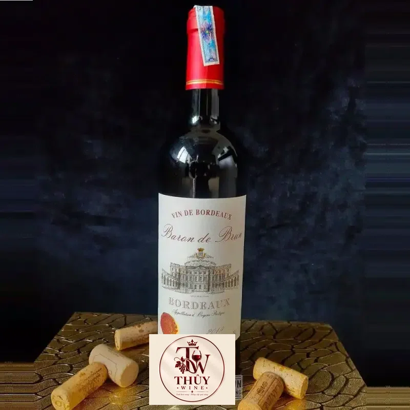 Vang Pháp Baron De Brun Bordeaux uống ngon
