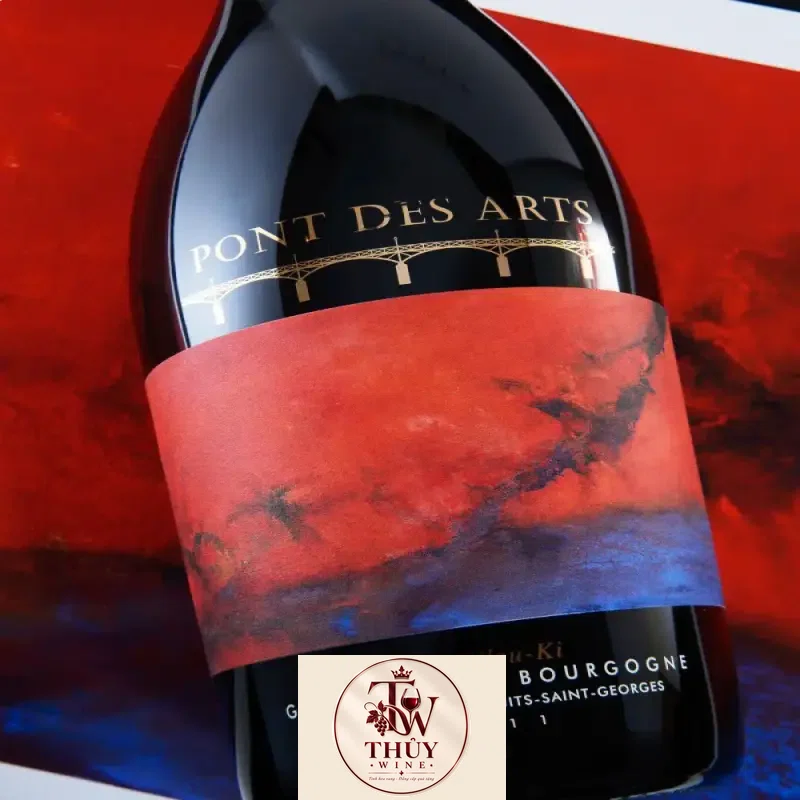 Rượu vang Pháp Pont des Arts Zao Wou Ki Nuits Saint Georges