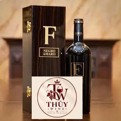 Vang Ý F GOLD LIMITED EDITION NEGROAMARO - vang F Gold nhãn vàng