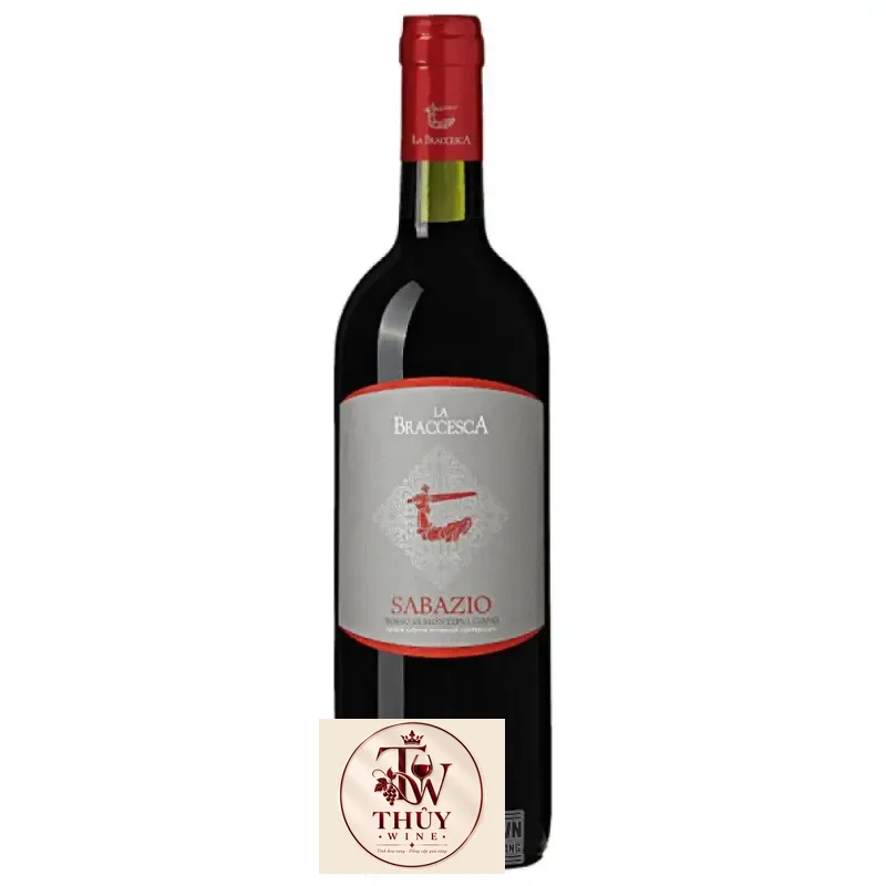 Vang Ý La Braccesca Sabazio Rosso di Montepulciano