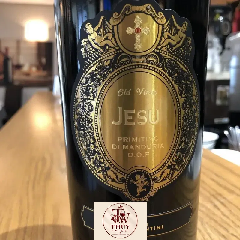 Vang Ý JESU PRIMITIVO DI MANDURIA 18,5 VOL