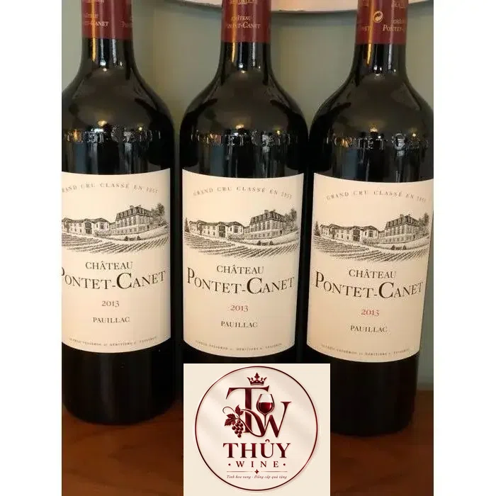 Vang Pháp Chateau Pontet-Canet Pauillac 2013