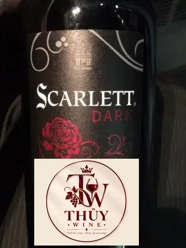 Giá sale: 190,000đ - Rượu vang Scarlet Dark Lamothe Parrot Red Blend