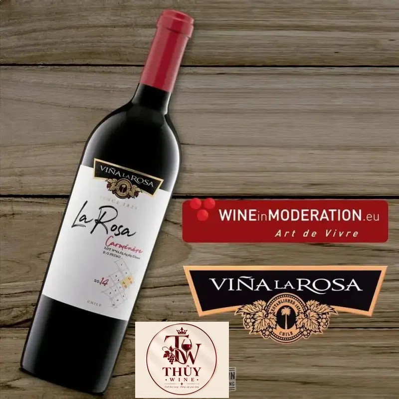 Vang Chile LA ROSA CARMENERE