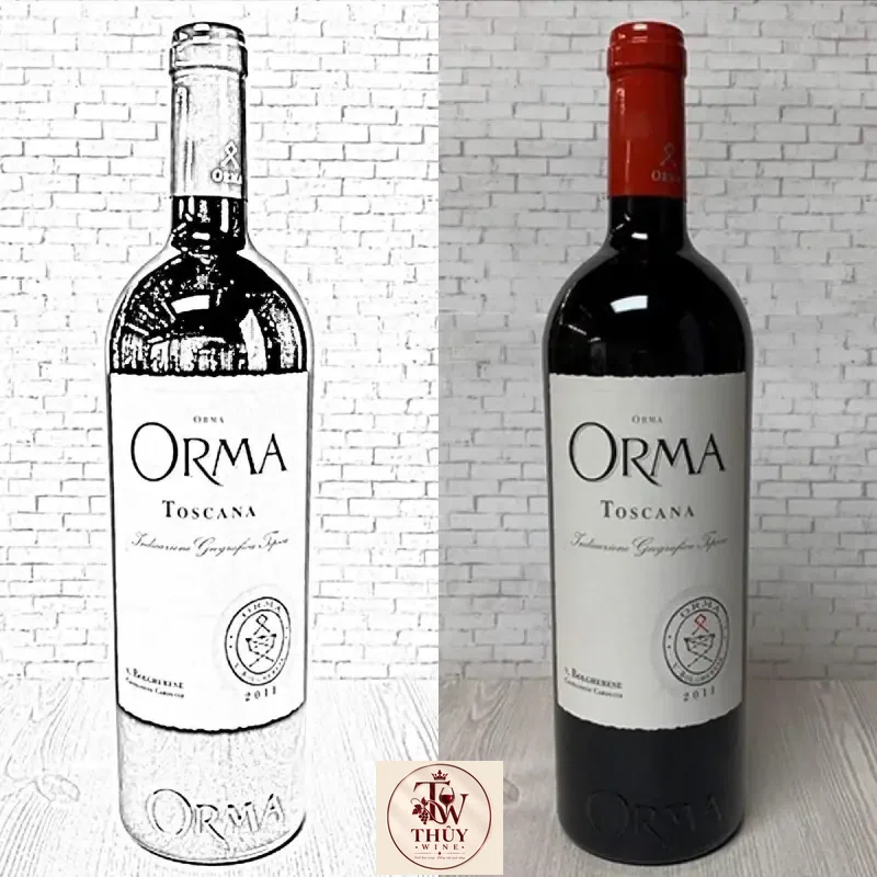 Vang Ý Orma Toscana